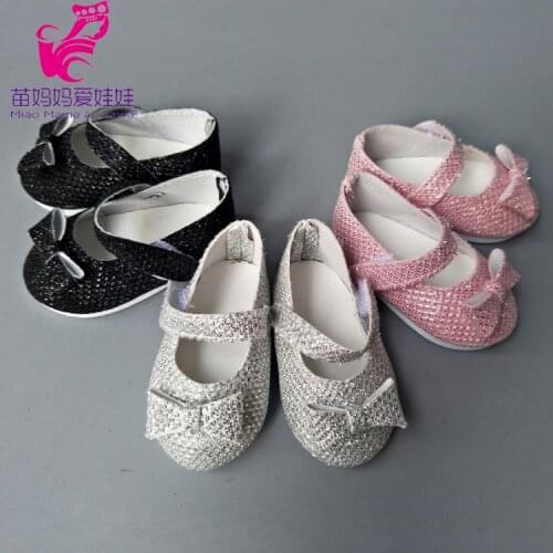 Shoes for 18" Doll single princess shoes for Alexander doll accessories 43cm baby doll Shoes