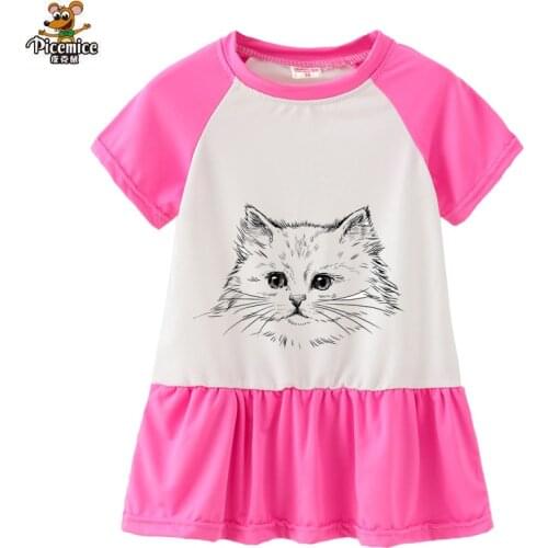 Повседневные платья для девочек Picemice China At AliExpress