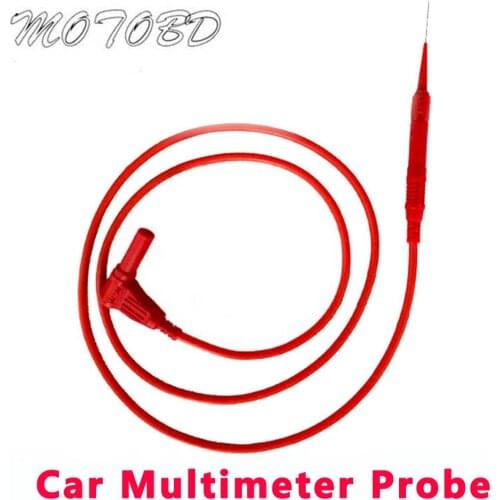 Car Repair Probe Test Thorn Multimeter Probe Pen ECU Harness Free Broken Multimeter Leads + ECU Induction Signal Detection Coil