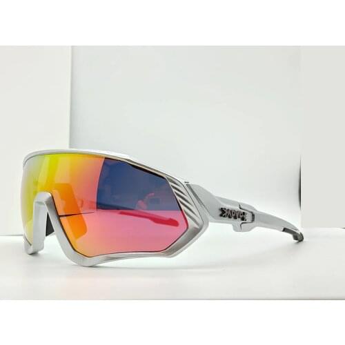 Polarized Sports Men Sunglasses Road Cycling Photochromic Glasses Mountain Bike Bicycle Riding Protection Goggles Eyewear