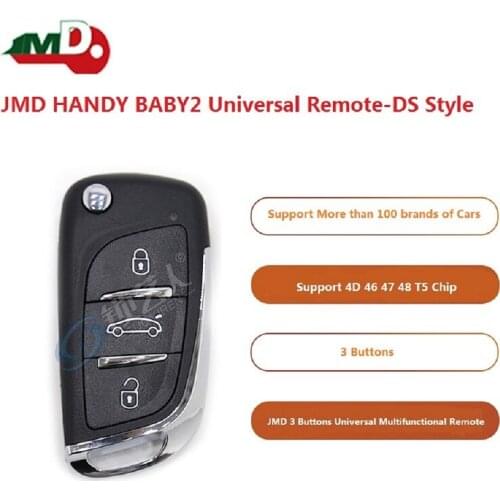 3Buttons Universal JMD Remote with Red Chip Car Key for JMD Handy Baby 2 Chip Copier Remote Generator Key Programmer