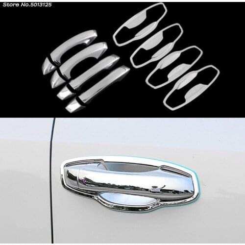 Car Handle Protective Cover Door Handle Outer Bowls Trim for Skoda Octavia A7 2015 2016 2017 2018 2019 2020 Car Accessories