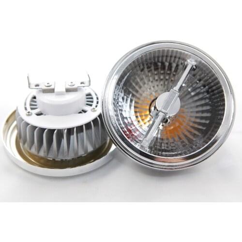 10pcs/lot 15W COB LED G53 AR111 lamp AC85V-265V GU10 AR111 spotlight warm white cold white 5 years warranty