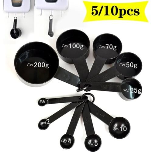 5/10pcs Kitchen Tools Measuring Spoons Set Teaspoon Coffee Sugar Scoop Cake Baking Measuring Cups Kitchen Cooking Baking Tools