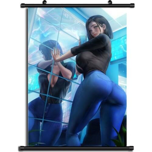 For Samsung Sam Anime Fabric Colth Wall Scroll Poster Home Decor Cosplay Uncensored