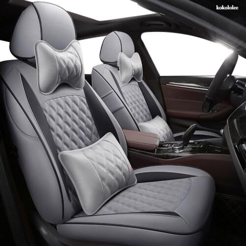 KOKOLOLEE Custom Leather car seat covers For Mercedes-Benz Ml350 ML400 ML320 ML300 ML500 R320 R400 R300 R350 R500 R200 R260 seat