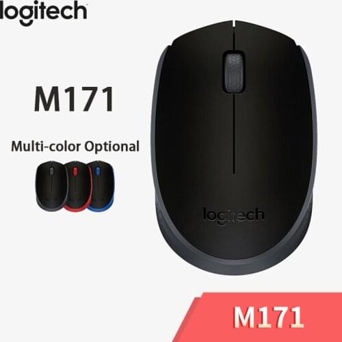 Logitech Original M171 2.4GHz Wireless Gaming Mouse with Nano Receiver 1000 DPI for PC/Laptop Game Mouse by Free Shipping