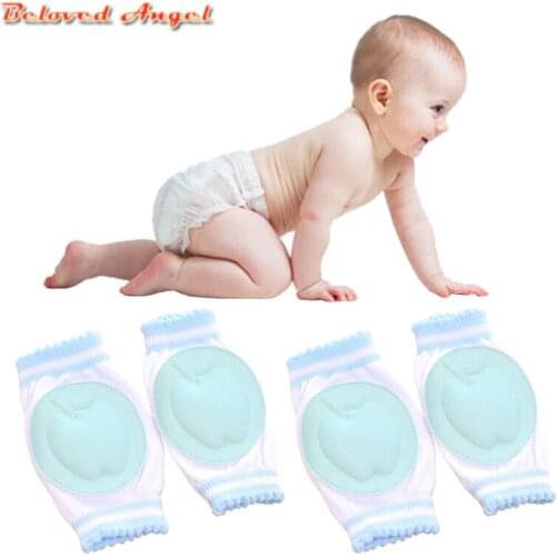 2019 New Baby Knee Pads Crawling Protector Kids Kneecaps Children Cartoon Anti Slip Grils Boys Leg Warmers Harnesses Leashes
