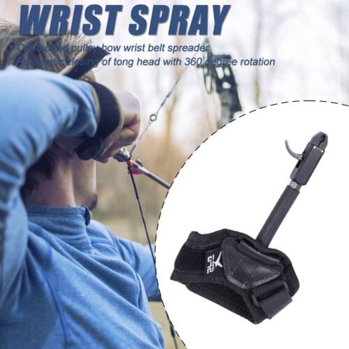 Hunting Sling Shooting Bands Wristband Release Aid Bow Strap Archery Accessories Support Aid Auxiliary Accessory