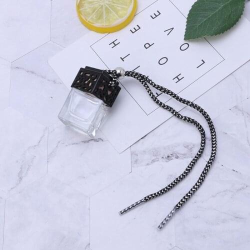 Home Car Hanging Air Freshener Diffuser Fragrance Clear Glass Empty Perfume Bottle Essential Oil Bottle Perfume Bottles Car 40GF