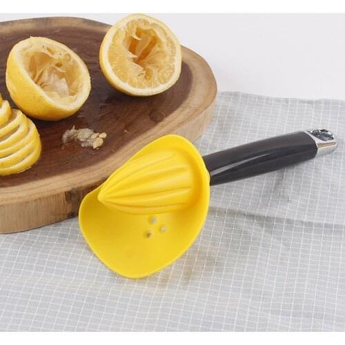 Portable Lemon Orange Manual Fruit Juicer Kitchen Accessories Tools Citrus 100% Raw Hand Pressed Juice Maker Peeling And Filter