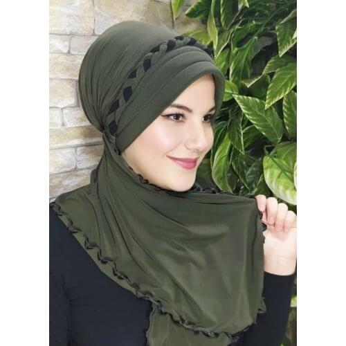 Shawl for Women Head Wrap Instant Modesty Turban Cap Bonnet