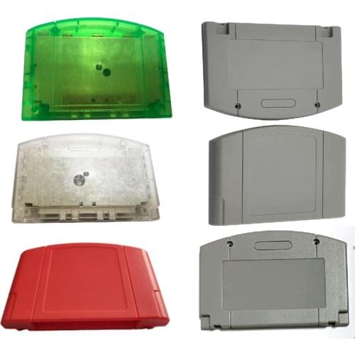Replacement Game Card Shell for Nintendo N64 Game Cartridge Cover Plastic Case