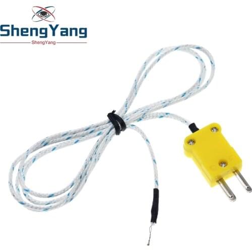 K type surface thermocouple temperature sensor 1m wire thermocouple probe -20~500C