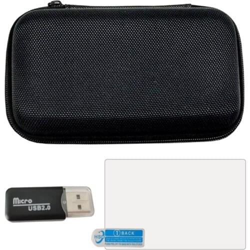 Retro Game Console Protection Bag Dust-proof Storage Handbag Carrying Case Box for RG351v Game Host Card Reader