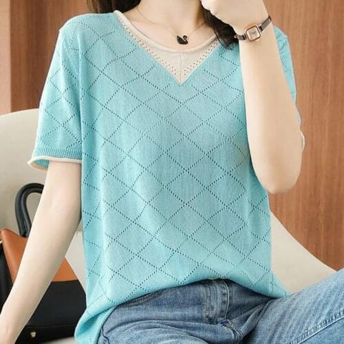 BOBOKATEER Short Sleeve Female Clothing T Shirt Women Clothes Elegant Woman Tshirts 2021 summer Tee Shirt Femme T-shirty Damskie