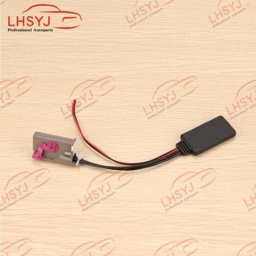 32 Pins AUX Adapter Car Bluetooth-compatible 5.0 Module Wireless Adapter Audio Input for Audi RNS-E Navigation A8 TT R8 A3 A4