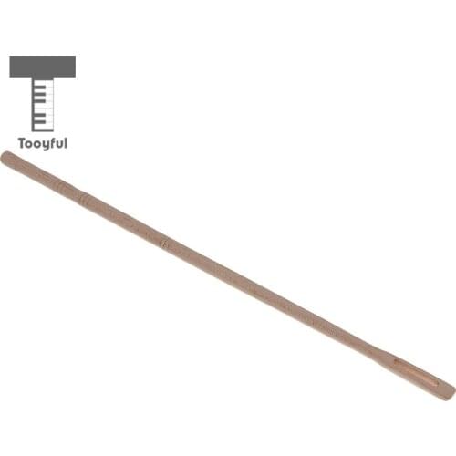 36cm Wooden Professional Flute Cleaning Rod Stick Swab Durable Cleaning Tool for Flute Woodwind Instrument Accessory