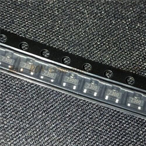 50PCS/LOT SI2300DS SOT23 SI2300 SOT23-3 2300 SOT SMD MOS FET transistor New original In Stock