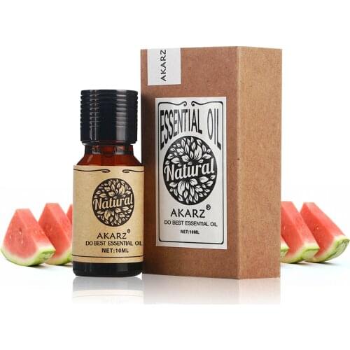 AKARZ natural Watermelon essential oil aromatic for aromatherapy diffusers body skin care aroma Watermelon oil