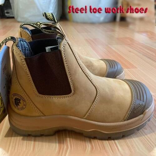 Martin boots motorcycle boots mens and womens steel toe breathable and comfortable soft soles Zhongbang ankle military boots