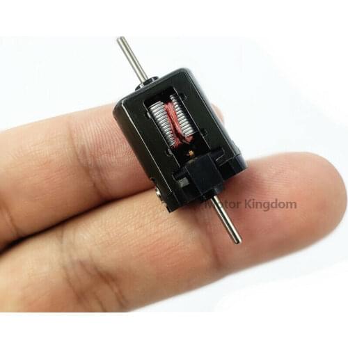 Mabuchi FT-010SA Dual axis DC Motor 6V-12V 21000RPM High Speed Electric Motor 1.5mm Shaft DIY RC Car Boat Train