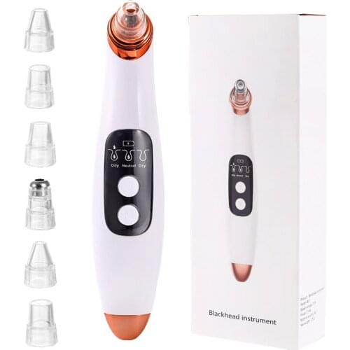 Facial Vacuum Cleaner Electric Vacuum Cleaner Skin Care Acne Pore Cleanser to Remove Acne Facial Acne Dark Spots Exfoliating
