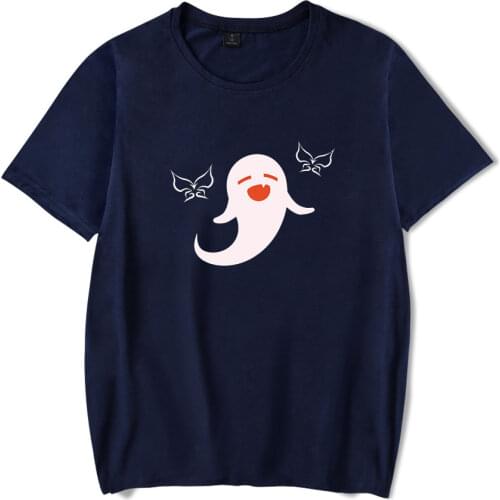 Genshin Impact Hu Tao T-Shirt Woman Short Sleeve Tees Cotton Men Funny T Shirt Unisex Harajuku Tops Casual Ladies Clothing