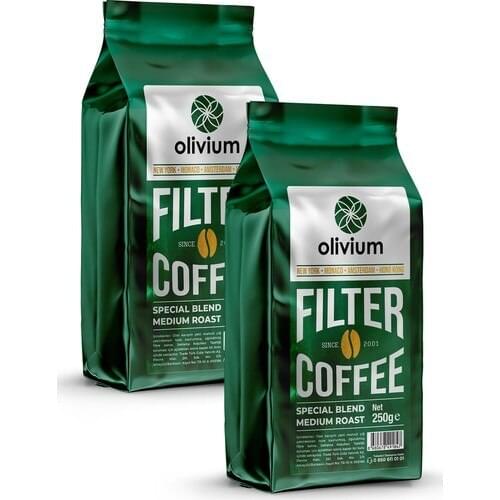 Olivium Ground Filter Coffee - 2 x 250 gr