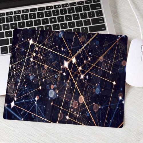 Render Abstract Triangle Colors Pattern Hot Sell Computer Mouse Pad Natural Rubber Anti-slip Carpet Office Decoration MousePad