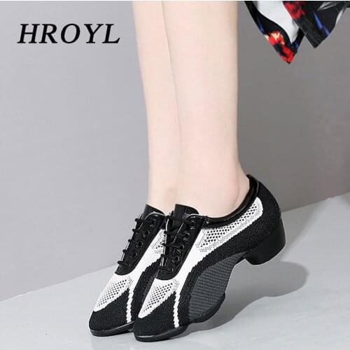 New breathable Dance Sneakers For Men women Durable Skidproof Soft Soles Latin Ballroom Jazz Stree big size 34-45