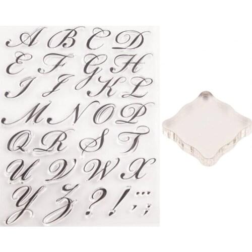 New Style Plastic Letter Stamp Handcraft Cookies Cake Making Baking Template Stencil Mold Kitchen Supplies Accessories Products