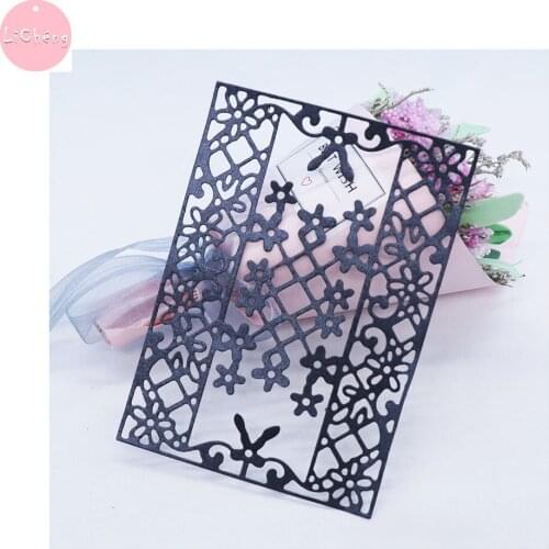 Planner Dies Scrapbooking Cutting Die Flower Frame Dies Scrapbook Album Molds Craft Supplies Embossing And Cutting Templates