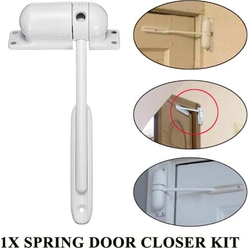 Adjustable Surface Mounted Automatic Door Door Closer Spring Loaded for Auto Closing
