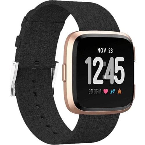Watch Band For Fitbit Versa Smart Watch Strap For Fitbit Versa Nylon Sport Watchband For Smartwatch Wristband Fitness Bracelet