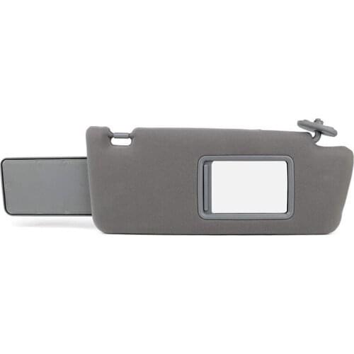 Right passenger side sun visor, gray sun visor, applicable to For Toyota Tacoma 2005-2011, no sunroof windshield sun visor