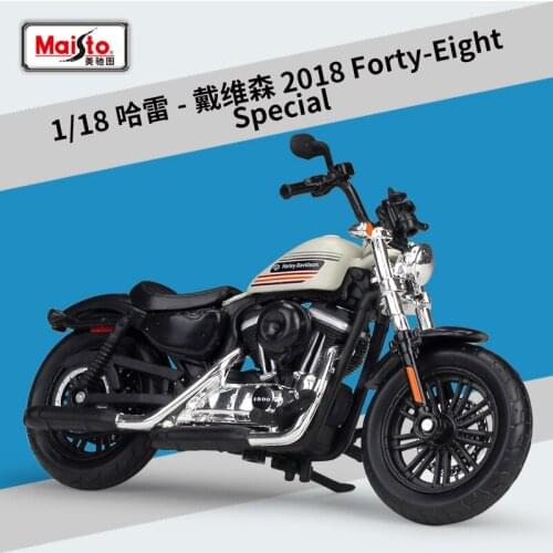 Halolo 1:18 2018 Forty-Eight Special motorcycle simulation alloy model