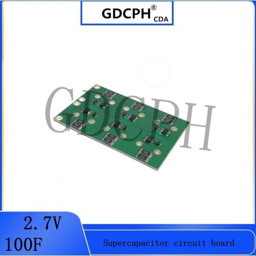Supercapacitor circuit board 2.7 V100F 50F 60F 120F