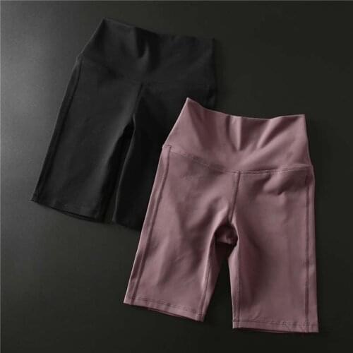 Women Sports Shorts Female Quick-Drying Running Fitness Five Length Shorts Sexy High Waist Yoga Shorts