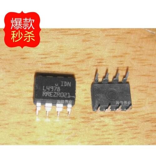 10PCS The new L4978 DIP8 voltage switching regulator IC ST