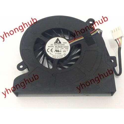 Detla Electronics BUB0812DD BD88 DC 12V 0.58A 4-wire Server Cooling Fan 4-Wire