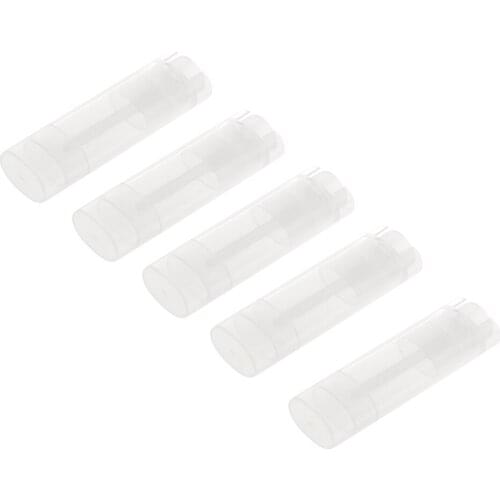 5pcs 5g Empty Lip Balm Bottle Vial Tube Plastic Lip Tint Lipstick Container