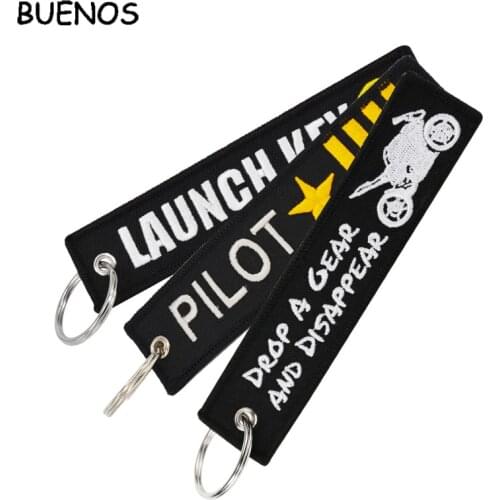 Remove Before Flight Novelty Keychain Launch Key Chain Bijoux Keychains for Motorcycles and Cars Key Tag New Embroidery Key Fobs