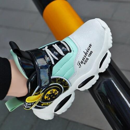 Children Boys Basketball Shoes High Quality Top Soft Non-Slip Kids Sneakers Unisex Girls Sport Shoes Outdoor Boys Trainer Basket