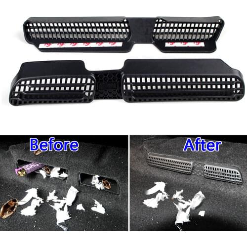 For VW Tiguan Touran MK2 2016 2017 2018 skoda Kodiaq Car Seat Air Vent Outlet Cover Frame Floor Grille