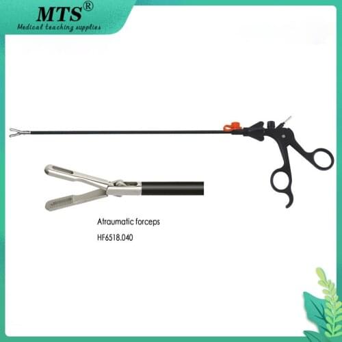 Laparoscopic Surgical Instruments 5*330mm Atraumatic Grasping Forceps for surgery or medical teaching Instruments HF6518.040