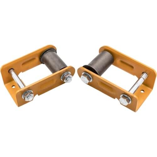 New Leaf Spring Shackle Rear LH & RH Pair Set for Chevy Blazer S10 GMC Jimmy S15