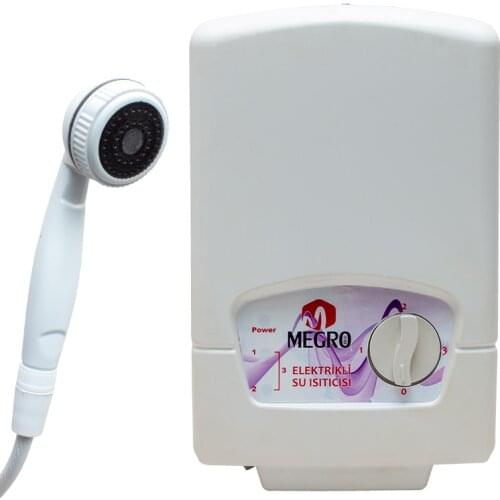 MEGRO (MSR-7000) ELECTRIC SOFBEN INSTANTANEOUS WATER HEATER 8 EMNİYETLİ
