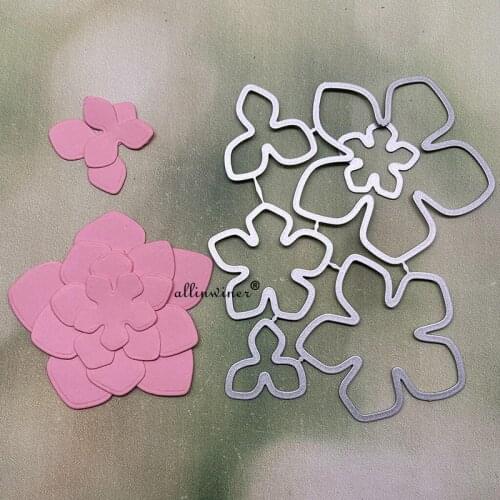 New Flower decoration DIY Craft Metal Cutting Die Scrapbook Embossed Paper Card Album Craft Template Stencil Dies