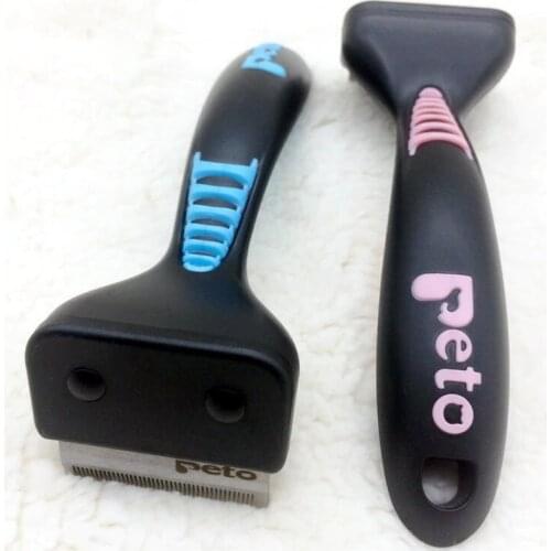 VIP Dropshipping Pet Dog Cat Hair Removal Brush Comb Pet Grooming Tools Hair Shedding Trimmer Comb for Dogs Cats